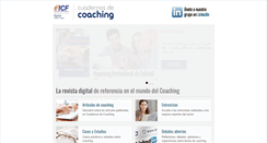 Desktop Screenshot of cuadernosdecoaching.com